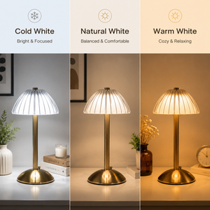 Premium Metallic Table Glow Lamp