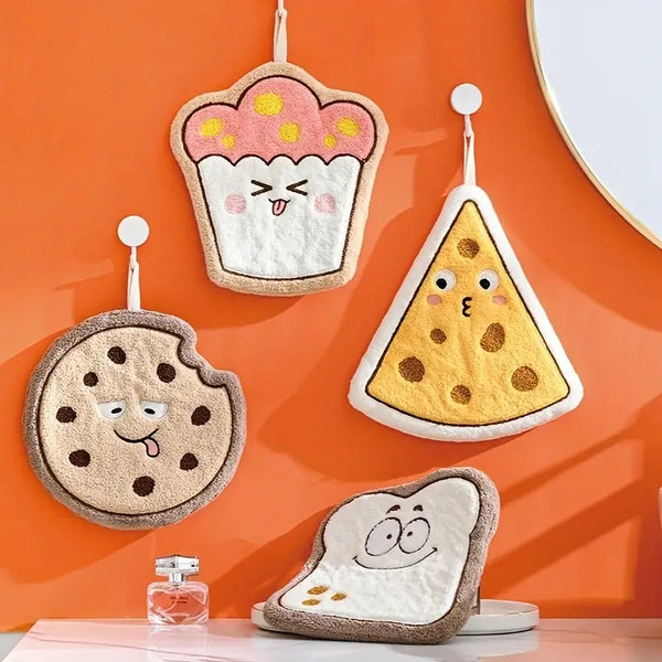 Cute Gourmet Baking Hand Towels