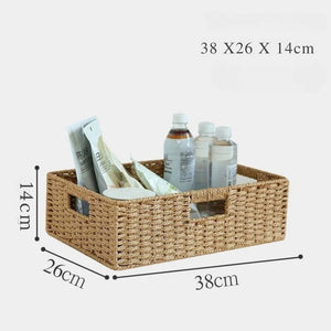 NestCraft Rattan Multi-Purpose Organizer Box