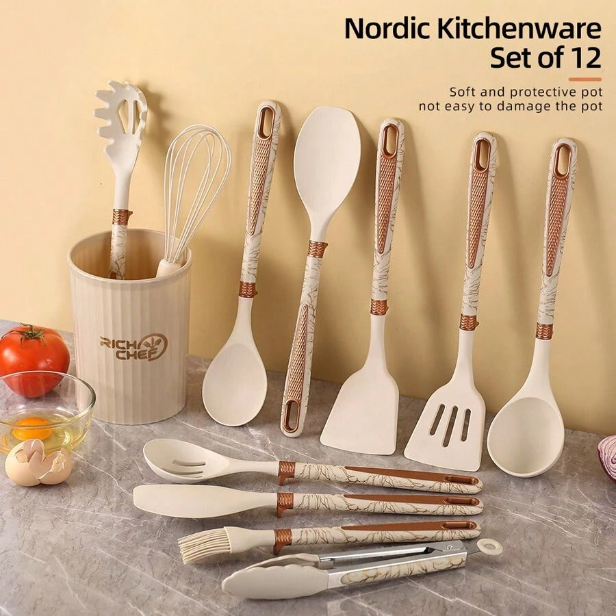 EasyCook 12-Piece Silicone Cooking Set
