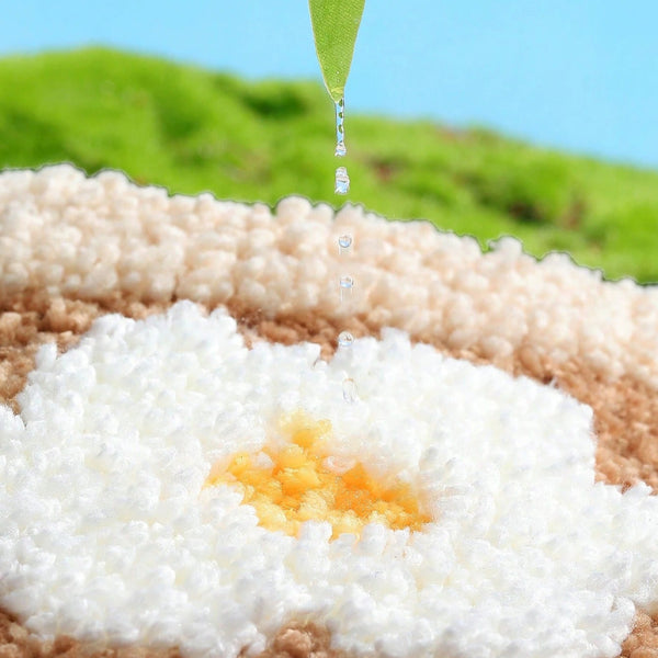Daisy Charm Soft Absorbent Floor Rug