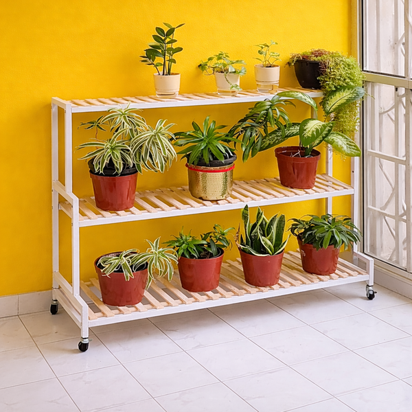 Stepped Shelf Plant Organizer Stand
