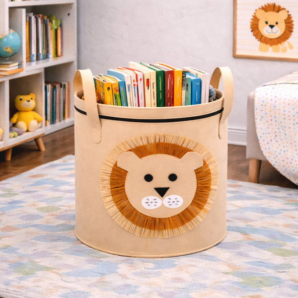 Foldable Cartoon Animal Storage Bin