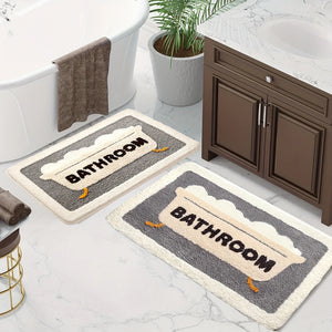 Bubble Tub Quick-Dry Bathroom Rug