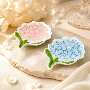 Luxury Blossom Ceramic Soap Stand