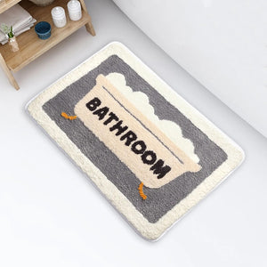 Bubble Tub Quick-Dry Bathroom Rug