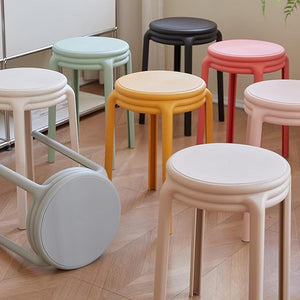 Colorful Stackable Decorative Multi Use Chairs