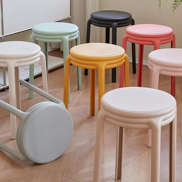 Colorful Stackable Decorative Multi Use Chairs