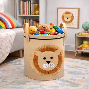 Foldable Cartoon Animal Storage Bin
