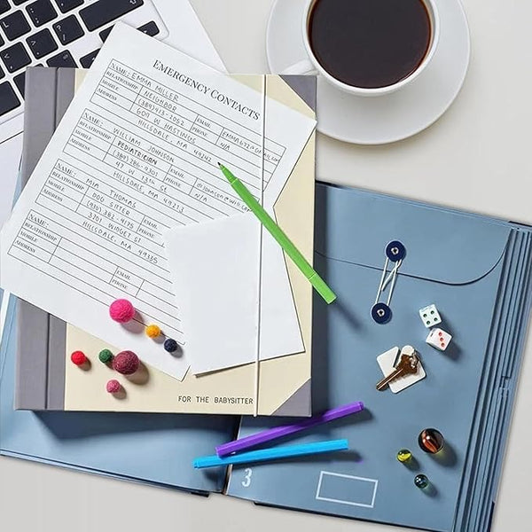 Multi-Pocket Document Organizer
