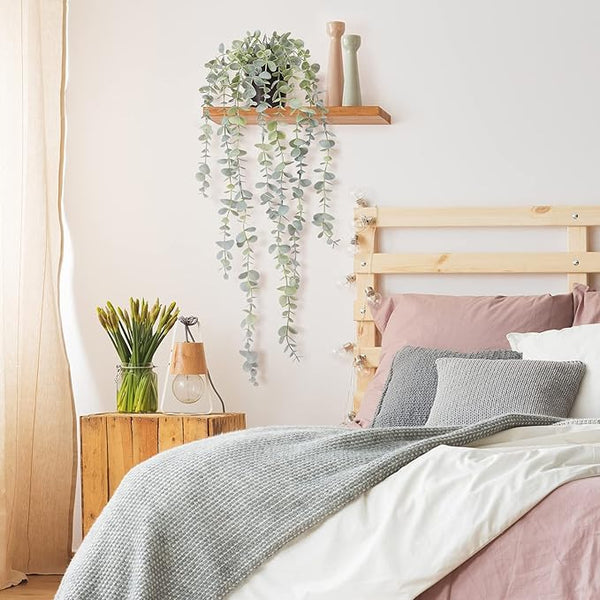 Artificial Hanging Potted Eucalyptus Plant