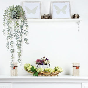 Artificial Hanging Potted Eucalyptus Plant