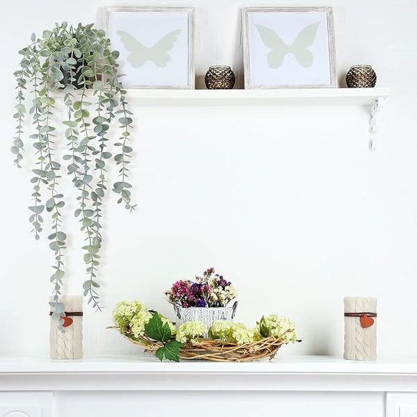 Artificial Hanging Potted Eucalyptus Plant