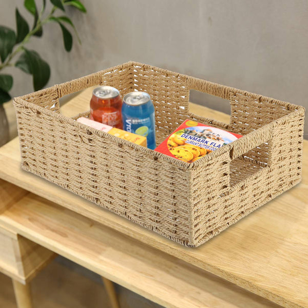 NestCraft Rattan Multi-Purpose Organizer Box