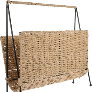 Woven Magazine & Book Organizer