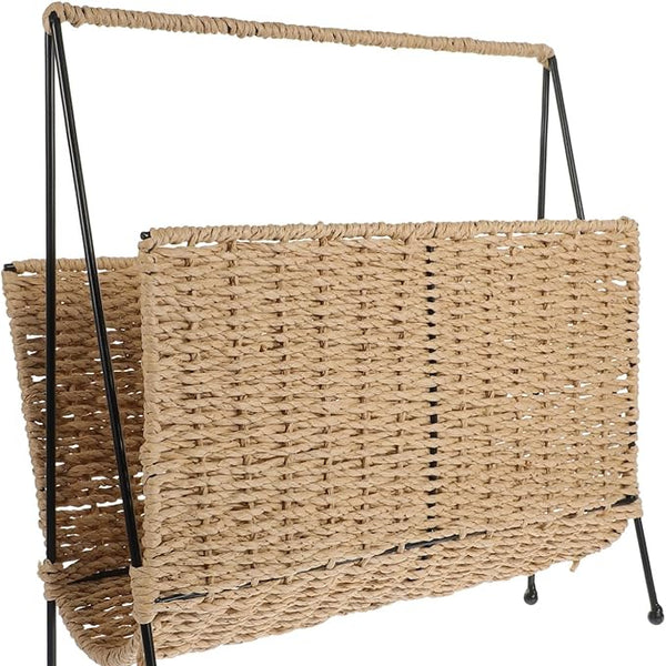 Woven Magazine & Book Organizer