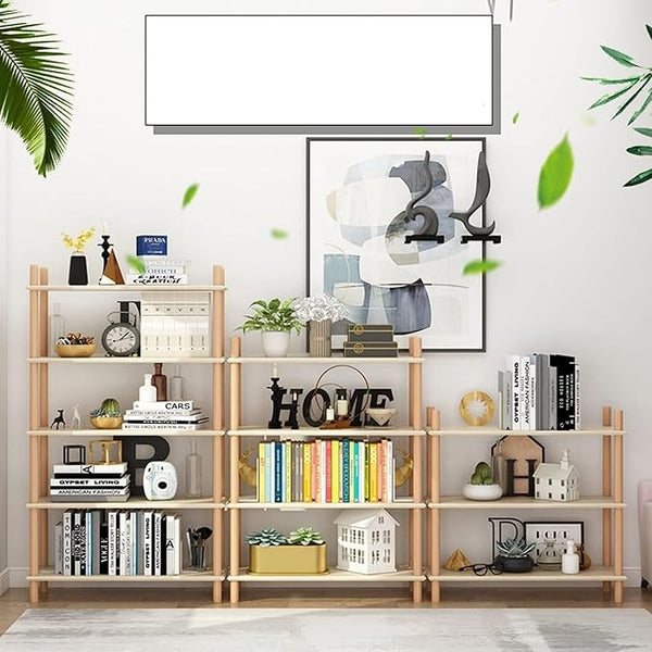 Customizable Wooden Storage & Decor Rack