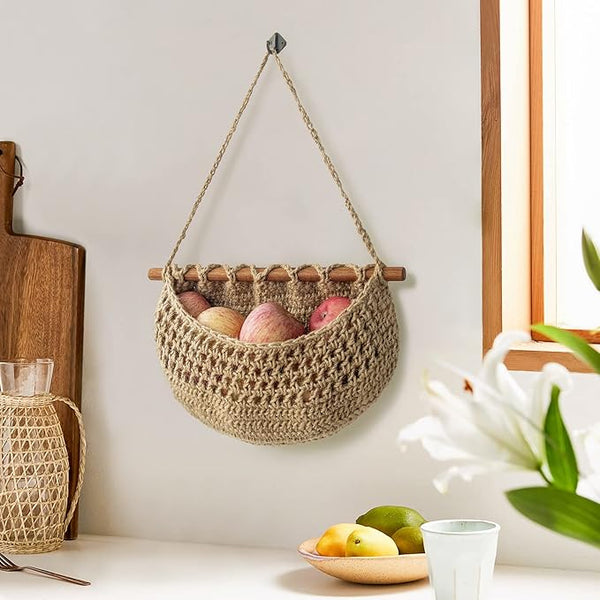 Jute Multi-Purpose Hanging Organizer