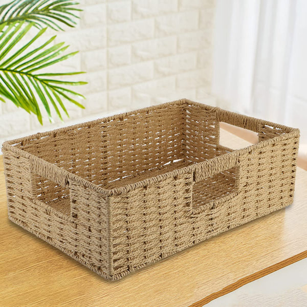 NestCraft Rattan Multi-Purpose Organizer Box
