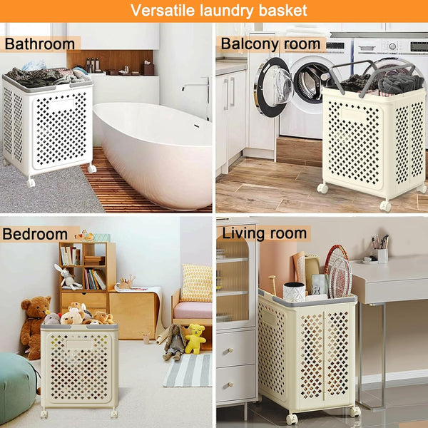 Foldable Storage Basket for Laundry, Toys etc