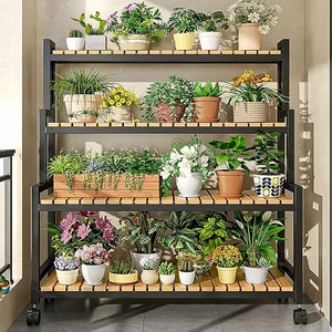 Stepped Shelf Plant Organizer Stand