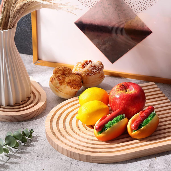 Minimalist Wooden Rainbow Arch Decor