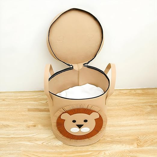 Foldable Cartoon Animal Storage Bin