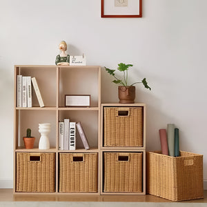 NestCraft Rattan Multi-Purpose Organizer Box