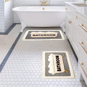 Bubble Tub Quick-Dry Bathroom Rug