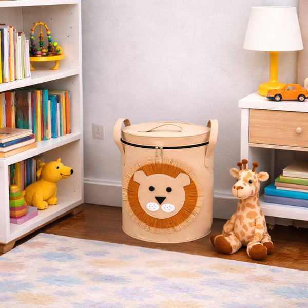 Foldable Cartoon Animal Storage Bin