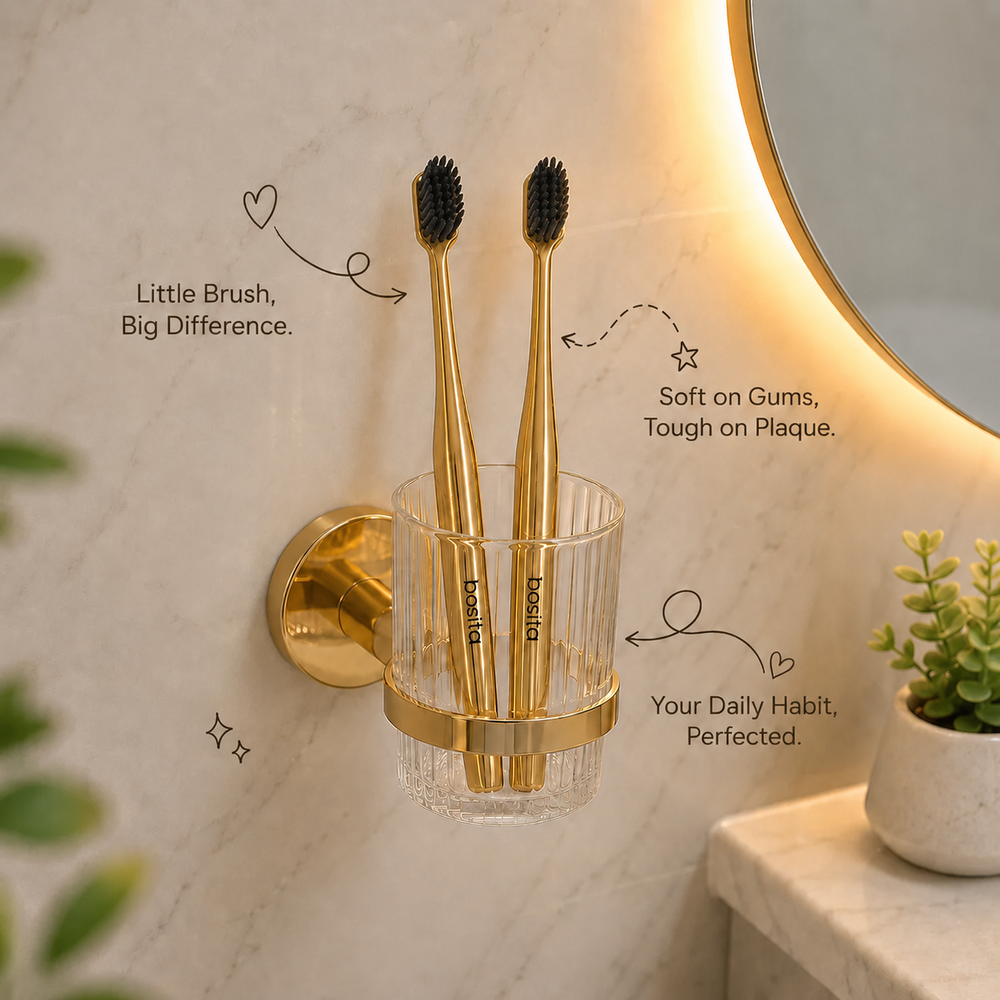 Gold Rush Luxe Toothbrush