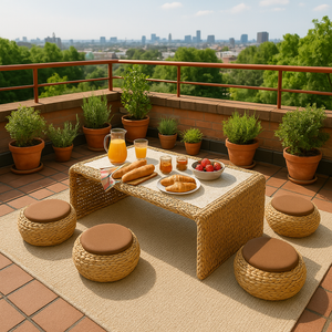 Meadow Weave Coffee Table Set
