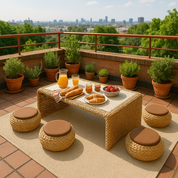 Meadow Weave Coffee Table Set