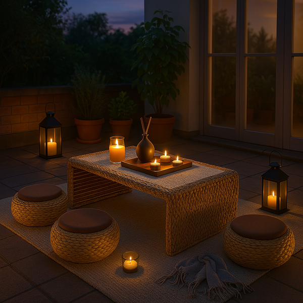 Meadow Weave Coffee Table Set