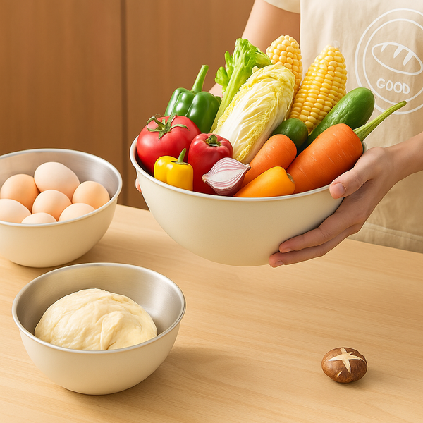 SmartMix Stainless Prep Bowl with Measuring scale