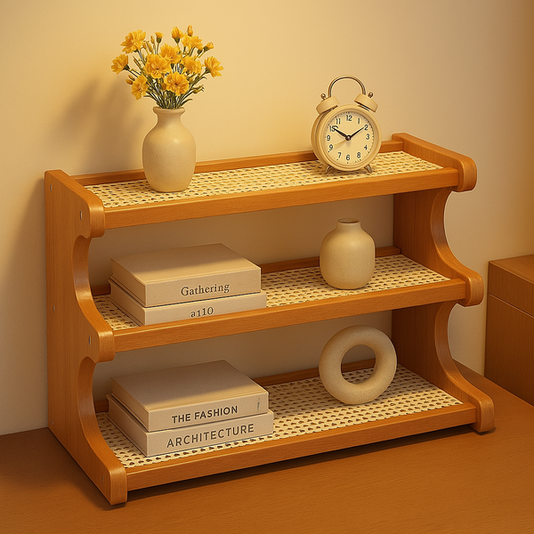Cozy Corner Wooden Shelf
