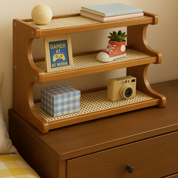 Cozy Corner Wooden Shelf