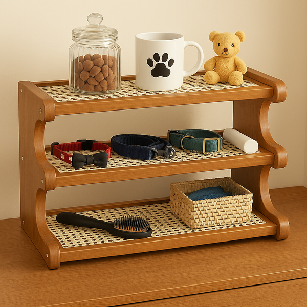 Cozy Corner Wooden Shelf