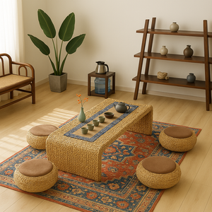 Meadow Weave Coffee Table Set