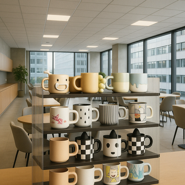 Acrylic Kitchen Office Mug & Pantry Rack