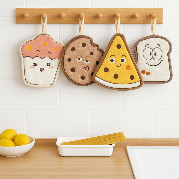 Cute Gourmet Baking Hand Towels