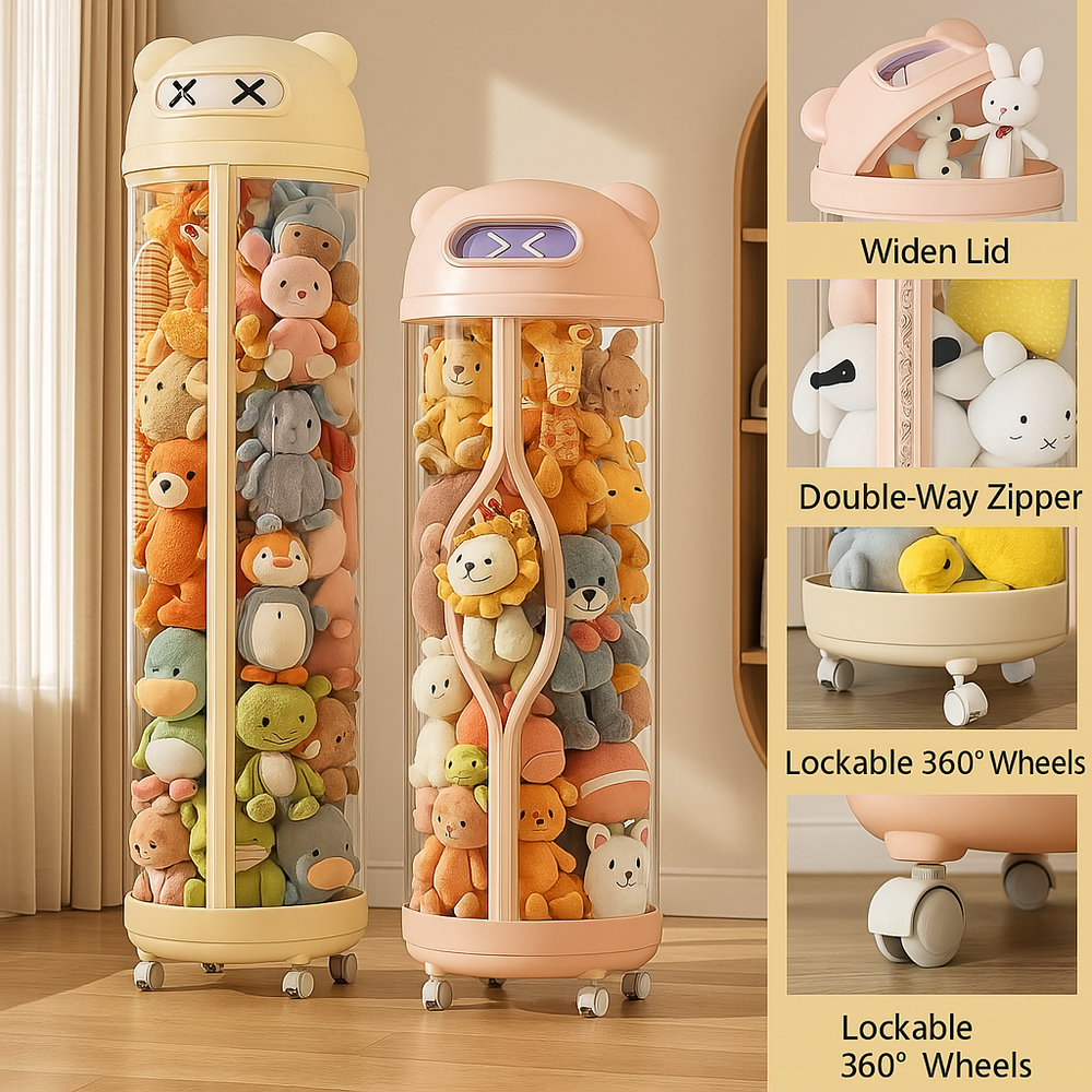 Tube Design Toy Storage Box