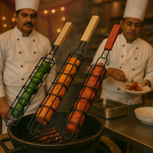 Portable Nonstick BBQ Grilling Baskets