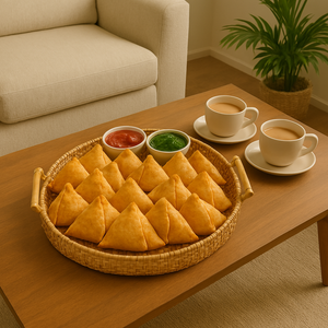 Decorative Woven Serving Tray