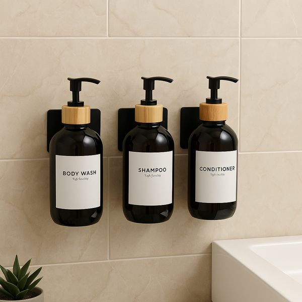Minimalist Wall Mount Bathroom Dispenser