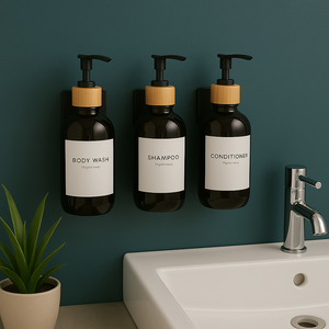 Minimalist Wall Mount Bathroom Dispenser