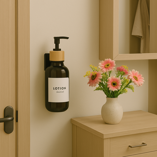 Minimalist Wall Mount Bathroom Dispenser