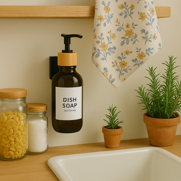 Minimalist Wall Mount Bathroom Dispenser