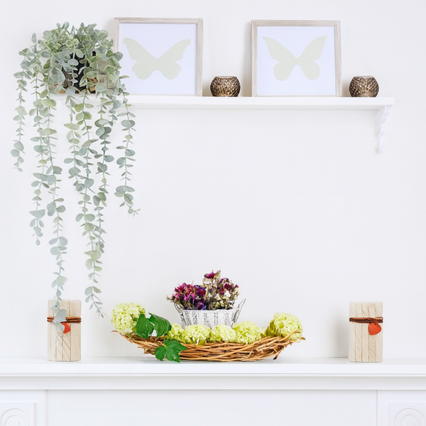 Artificial Hanging Potted Eucalyptus Plant