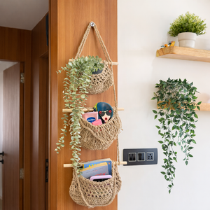 Jute Multi-Purpose Hanging Organizer
